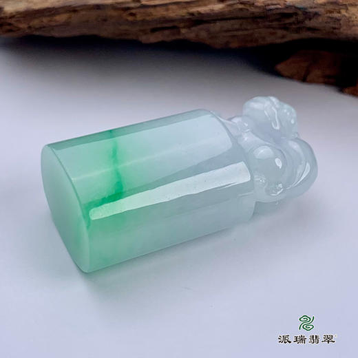 派瑞翡翠 翡翠印章 糯种 飘花 商品图4