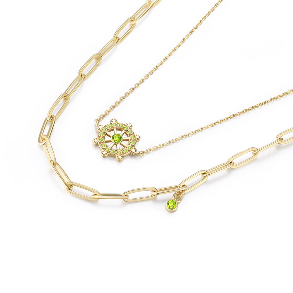 「 幸运轮 」项链