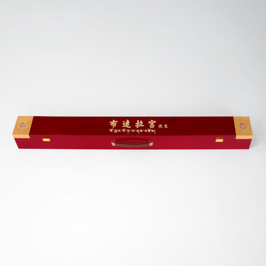 布达拉宫敬制吉祥天母卷轴唐卡 商品图1