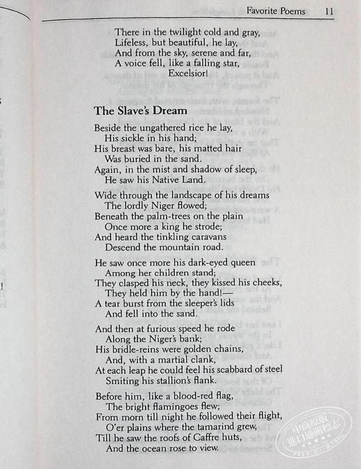 【中商原版】Dover Thrift Editions：Favorite Poems 英文原版 美国诗人朗费罗诗选 Henry Wadsworth Longfellow 商品图7