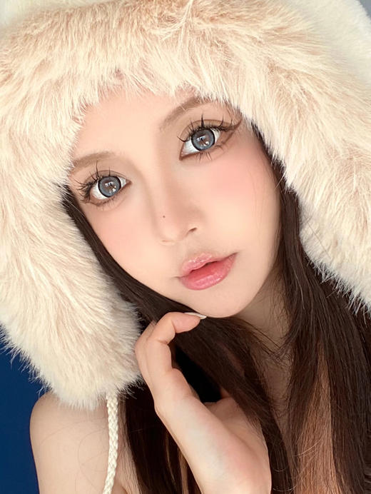 【大直径】Doragina-圣鹿萌灰14.5mm【年抛 0-1000度 无525/575】 商品图5