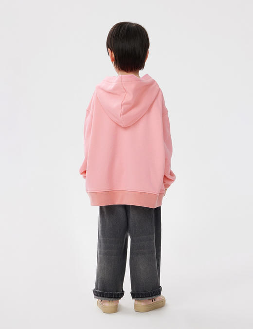 江南布衣童  22年秋款棉质连帽舒适套头卫衣  1M8411880 商品图5