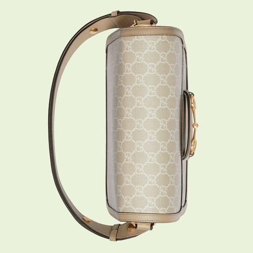 GUCCI 古驰 女士 GG Supreme 帆布 马衔扣1955系列小号手袋单肩包 混色 602204 UULBG 9683 商品图1