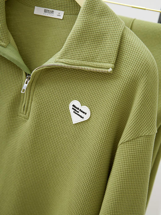 【专属特惠】卫衣套装女秋装时尚洋气时髦休闲运动风直筒阔腿裤子两件套 商品图5