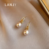 【法式简奢风耳饰】珍珠耳饰，新款潮，丢了一只耳环，独特法式清冷感，轻奢纯银耳钉女-QB 商品缩略图2