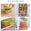 茶花塑料保鲜盒家用冰箱收纳盒密封饭盒食品级（贝格组合装02/03/04/05） 商品缩略图2