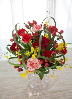 最新花艺课作品-来自知名认证花艺师kiki老师