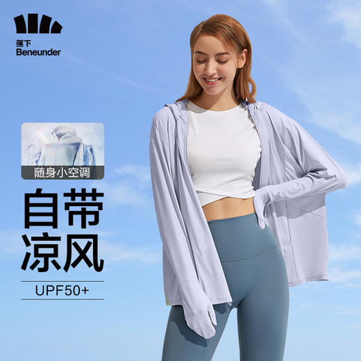 [屁侠推荐]蕉下Beneunder指尖防晒衣 女款中长款防晒衣防晒好物 商品图4