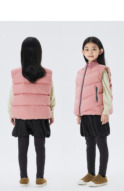 江南布衣童  22年秋款  无袖羽绒马甲  1M8C12140 商品图8