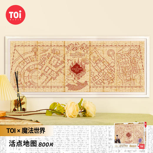TOI图益-哈利波特系列-《活点地图》-800片 商品图0