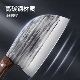 炊大皇 切片刀 不锈钢家用刀具菜刀切菜刀切肉 古法锻打切片刀