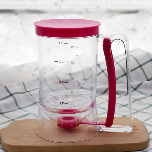 【厨房用品】面糊分离器分配器 杯子蛋糕手持式分液器 面糊漏斗量杯烘焙工具 商品图1