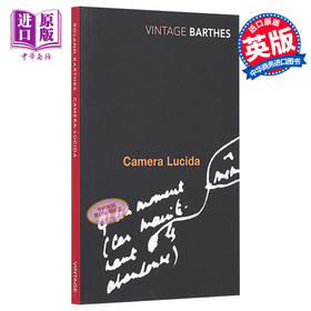 预售 【中商原版】Camera Lucida : Reflections on Photography 进口艺术 明室：摄影纵横谈
