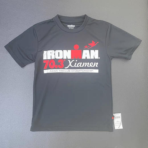 ironman厦门上海曲靖西安跑步T恤运动上衣棉质透气吸汗健身短袖男女同款 商品图4