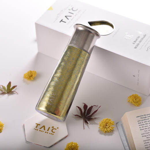 TAIC太可 T形纯钛保温杯钛水杯 商品图5