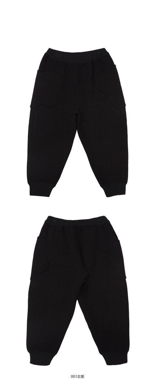 江南布衣童 22年秋款  宽松束脚长裤  1M8E12610 商品图6