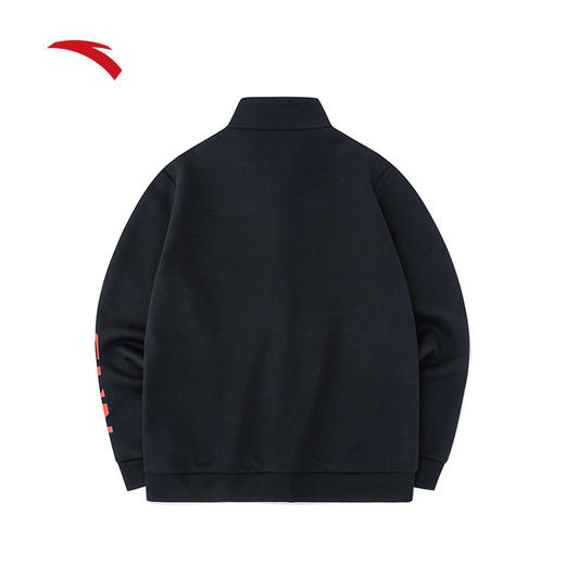 【L断码】安踏运动外套男士新款针织外套立领休闲开衫卫衣152237707【库存有限，如无货将做退款，介意慎拍！】 商品图1