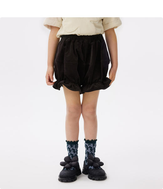 江南布衣童  22年秋款花型配饰浅口鞋  6M8M10500 商品图4