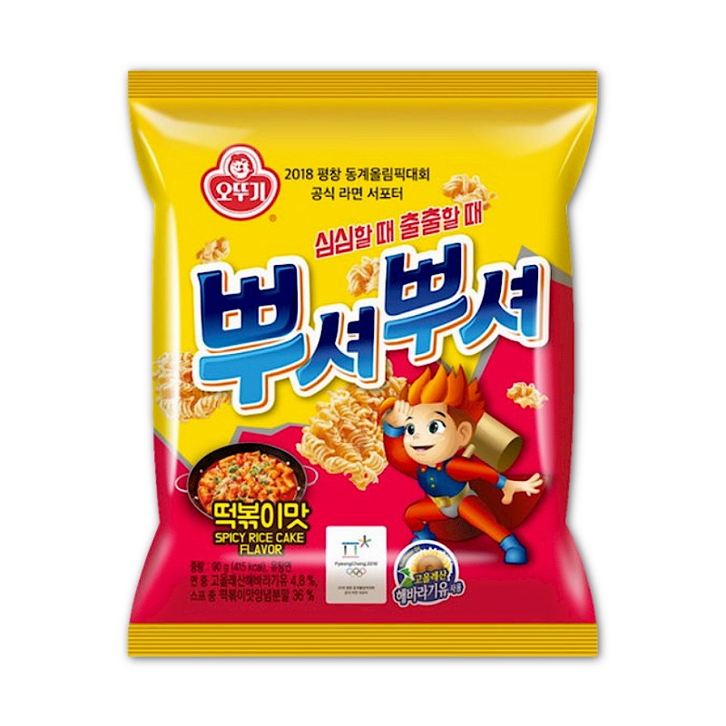 오뚜기 뿌셔뿌셔떡볶이맛90g