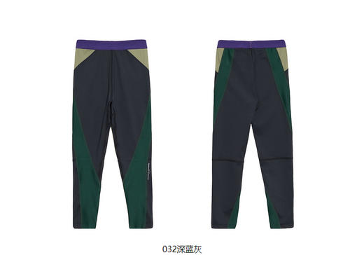 江南布衣童  22年秋款  撞色紧身锥形长款打底裤  1M8E12630 商品图6