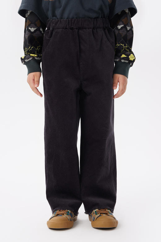 江南布衣童  22年秋款 休闲长款锥形裤  1M8E12490 商品图0