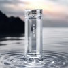 思宝山水知音新款双层玻璃杯商务办公礼盒装带隐形茶隔透明水杯 商品缩略图1