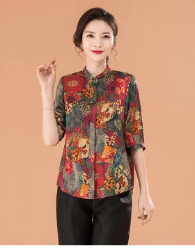 诺林兰蚕丝上衣16001（4）