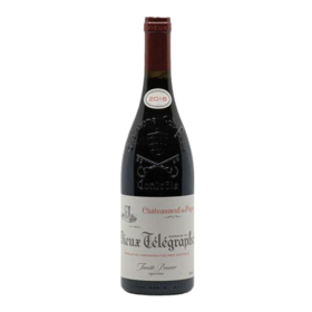 【跨境商品】老电报酒庄教皇新堡红葡萄酒2018 Domaine du Vieux Telegraphe Chateauneuf-du-Pape