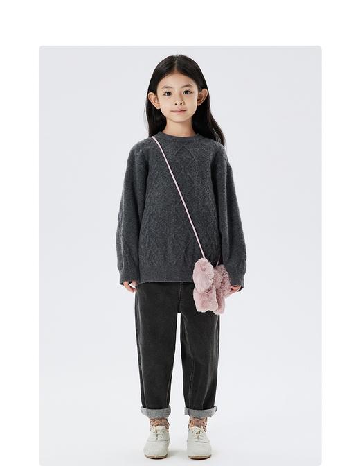 江南布衣童  22年秋款  蝴蝶结造型单肩包  6M8L10620 商品图3