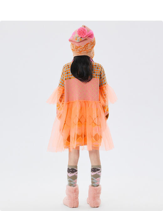 江南布衣童  22年秋款  趣味印花棉质护耳帽  6M8K10800 商品图5