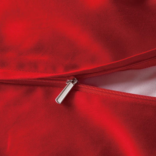 多喜爱 喜玫瑰婚庆新绒棉缎纹床上用品十件套 喜满天下 cs 商品图4