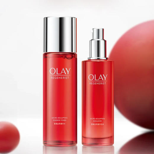 美国 OLAY玉兰油 大红瓶塑颜金纯精华水乳 150ml/100ml d 商品图1