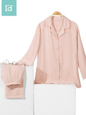 I'd爱帝女士棉纱薄款居家服纯棉长袖空调服