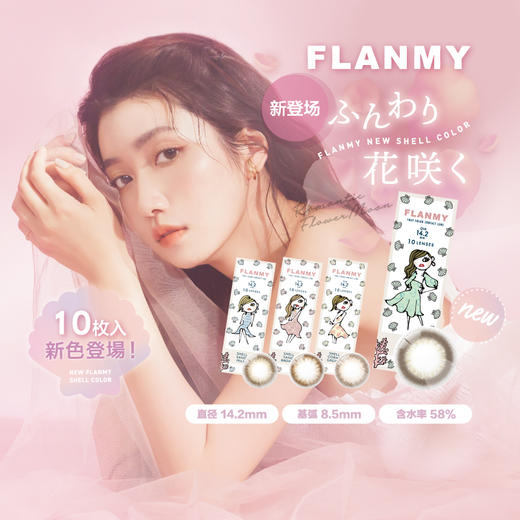 「海淘」Flanmy中文进口版 1 day 10枚 商品图7