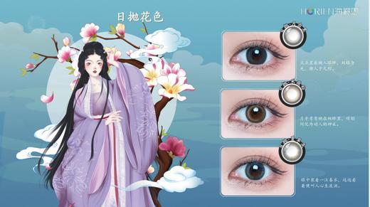 海俪恩新品九州寻色系列日抛5片装（黑，棕） 商品图0
