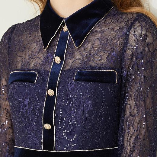 LC870斯尔丽瑟俪秋季新款气质优雅时尚连衣裙 商品图4