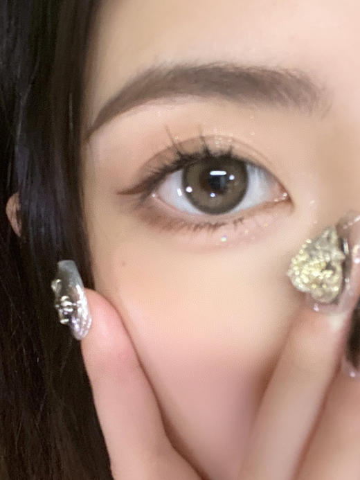 日抛 Con4u 爱喜啵啵 14.5 灰绿 着色14.0 A123 商品图3