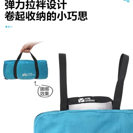 牧高笛带枕单人自充垫暖沙色/个 商品图3