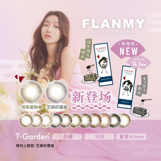 「海淘」Flanmy中文进口版 1 day 10枚 商品图0