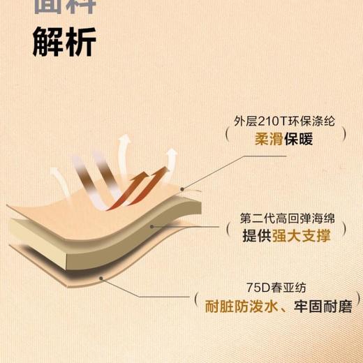 牧高笛睡袋暖沙色/个 商品图1