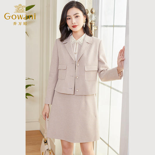 乔万尼春装新款小香风外套女早春短款精致高级感EF3B832 商品图2