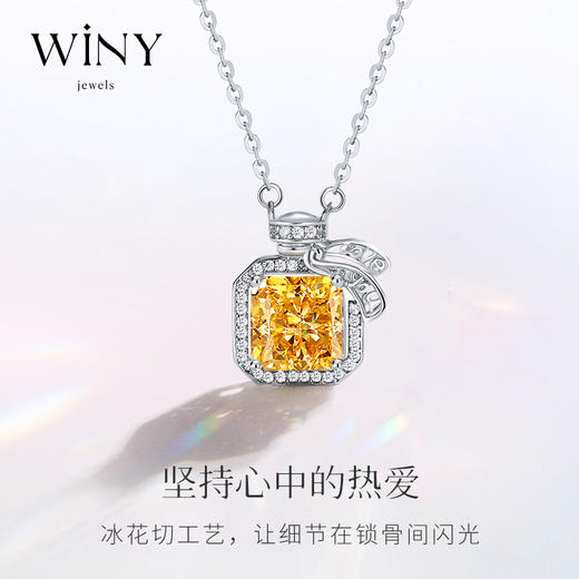 Winy925纯银香水物语项链送女友闺蜜老婆爱人节日生日礼物 商品图0