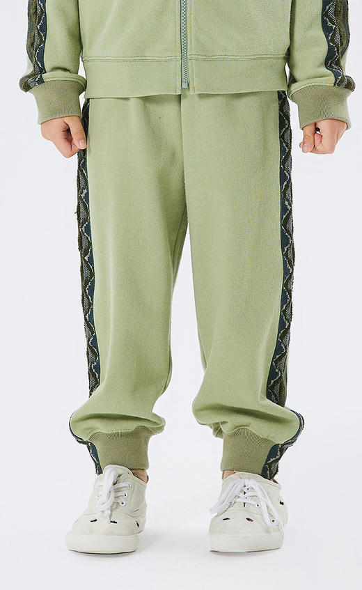 江南布衣童  22年秋款 棉质束脚长裤  1M8E12590 商品图6