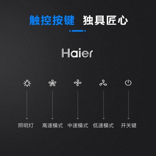 海尔（Haier）家用油烟机小尺寸705mm抽油烟机侧吸式大吸力吸油烟机低噪CXW-219-C1501 商品图6