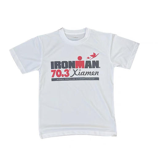 ironman厦门上海曲靖西安跑步T恤运动上衣棉质透气吸汗健身短袖男女同款 商品图0