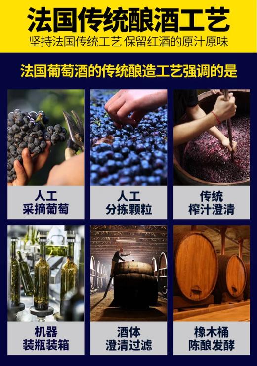 【进口红酒2支礼盒】法国AOP等级 艾尔塔经典干红葡萄酒750ml/支(13%vol) 进口法国原瓶原装红酒 朗格多克产区 商品图6