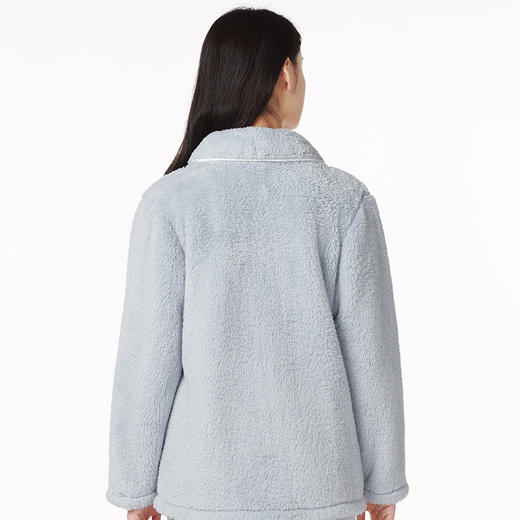 都市丽人生活家居女士特价法兰绒套装双面法兰绒厚家居服长袖睡衣LH21M1 商品图2