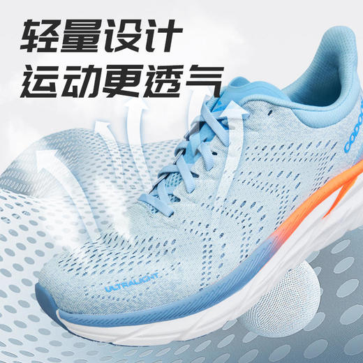 咕咚F1男女款轻运动健跑鞋 缓震回弹 跳绳跳操运动鞋 商品图0