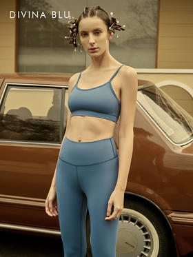 DIVINA BLU戛纳Y型裸感瑜伽文胸女士美背运动内衣跑步防震背心