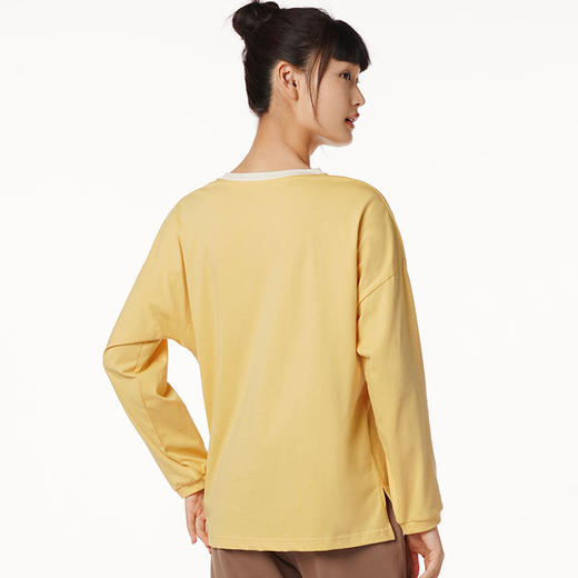 都市丽人睡衣舒适外出26支棉质单面家居服长袖类LH22G5 商品图2